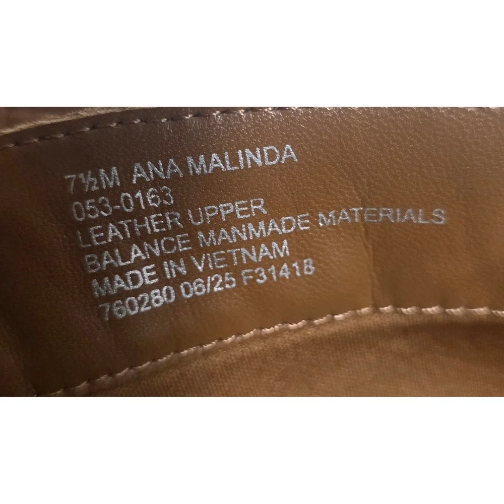 a.n.a Malinda Brown Suede Studded OTK Boots Boho Festival Slouchy Western 7.5